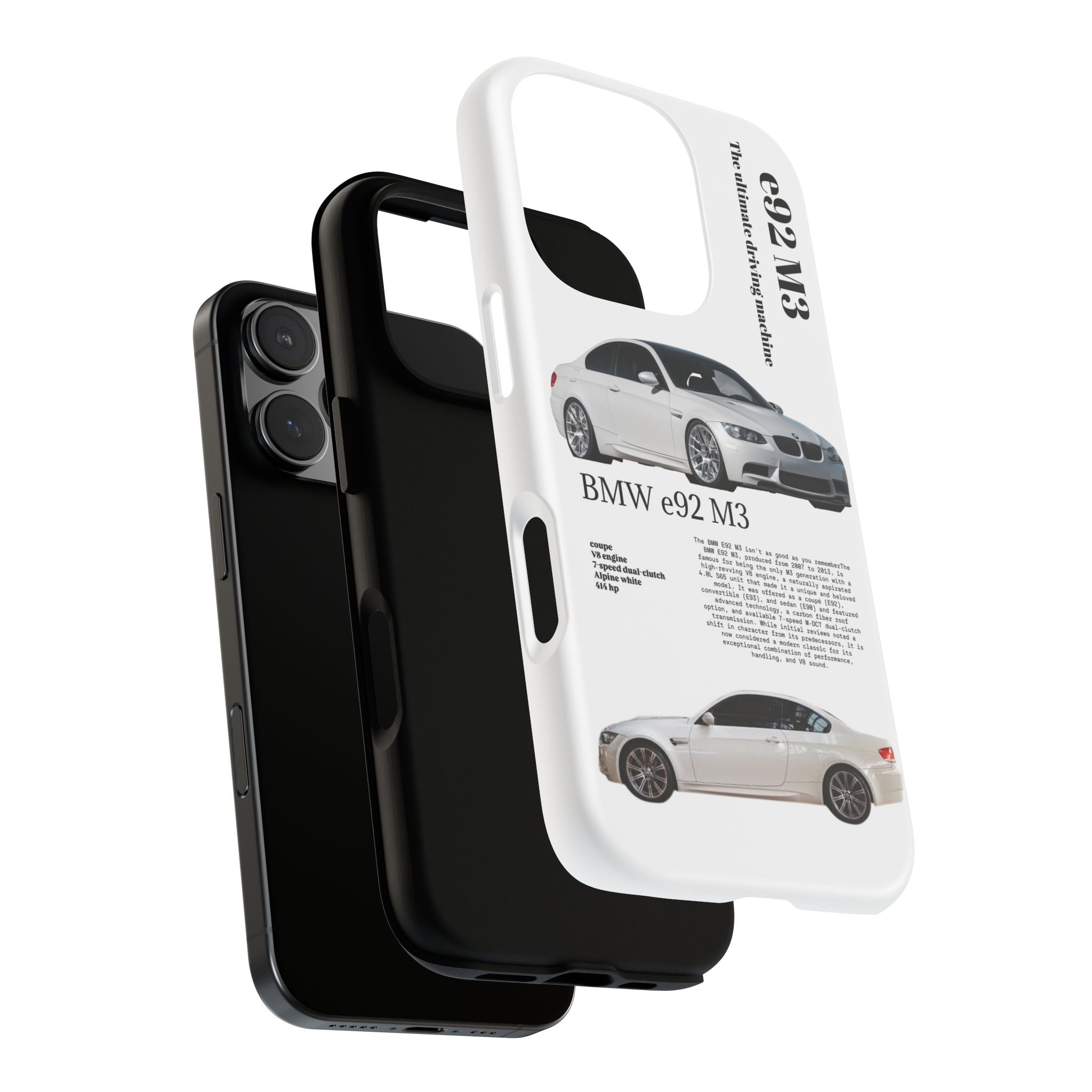 BMW e92 M3 phone case