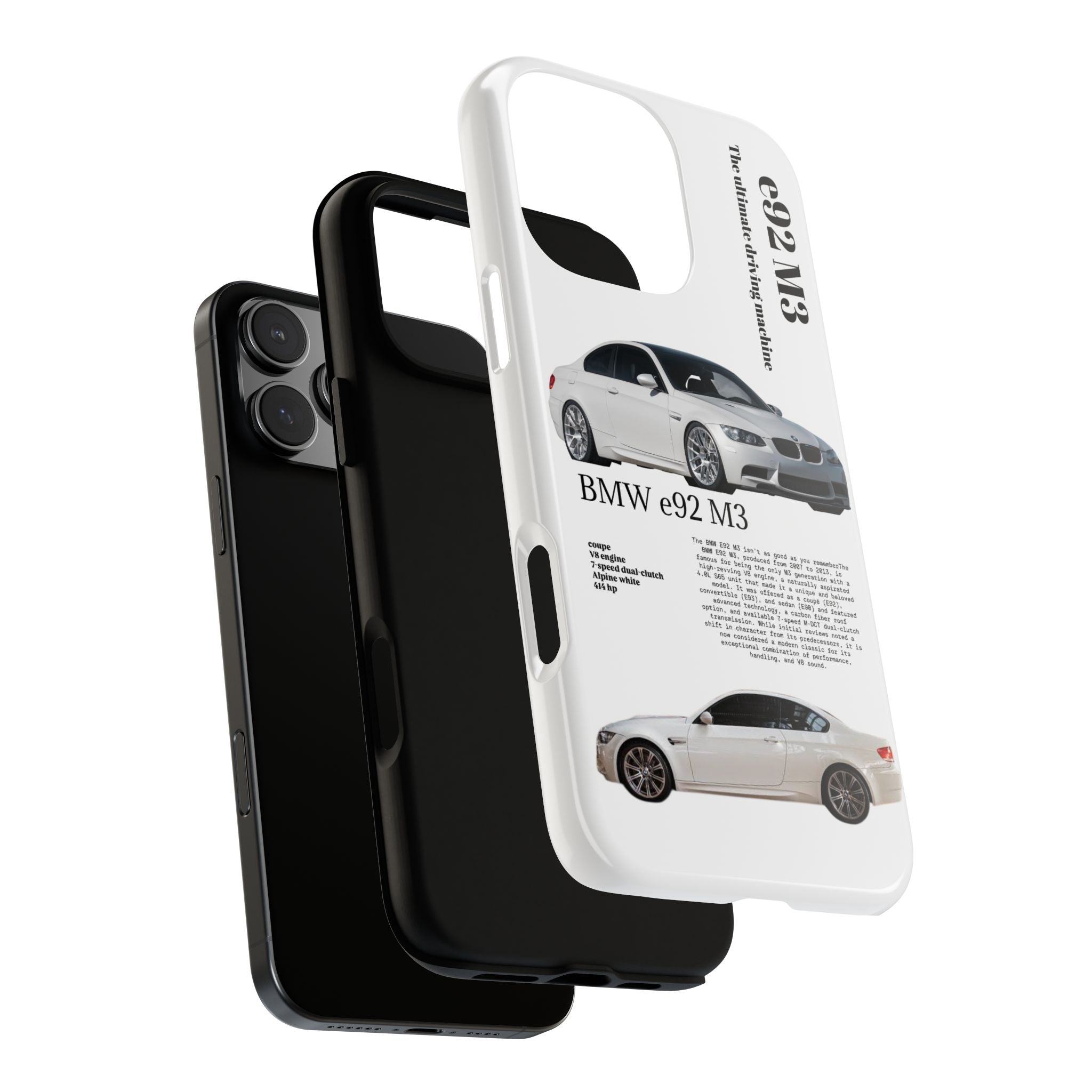 BMW e92 M3 phone case