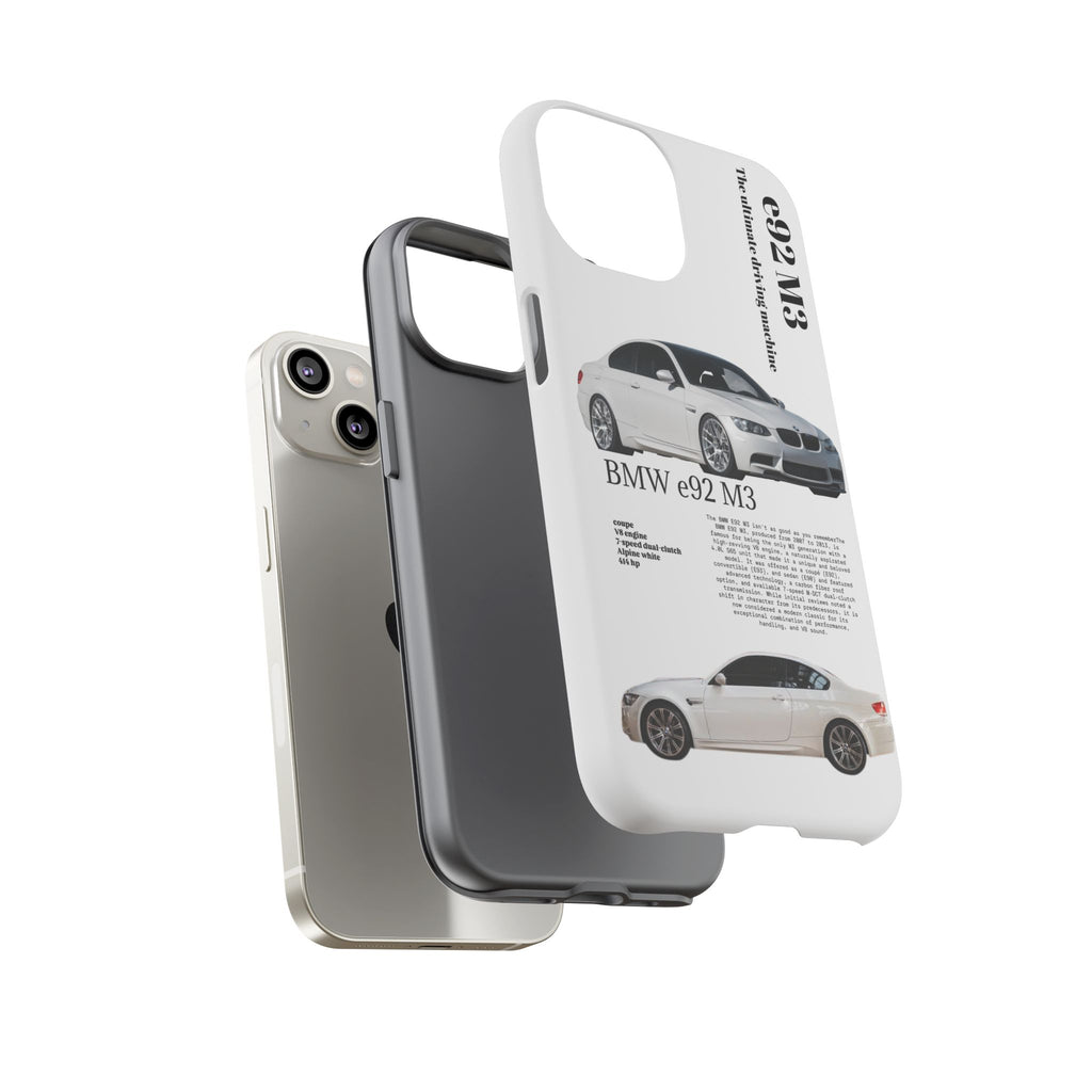 BMW e92 M3 phone case