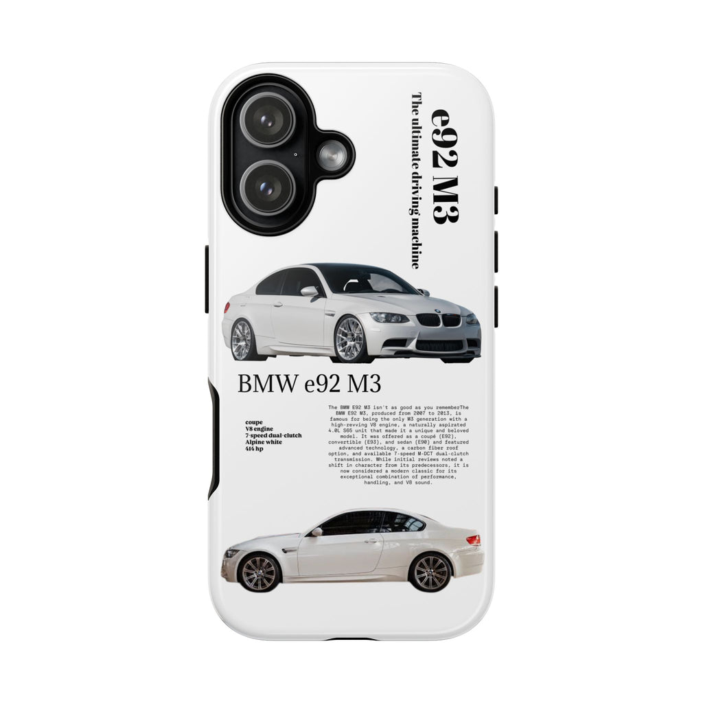 BMW e92 M3 phone case