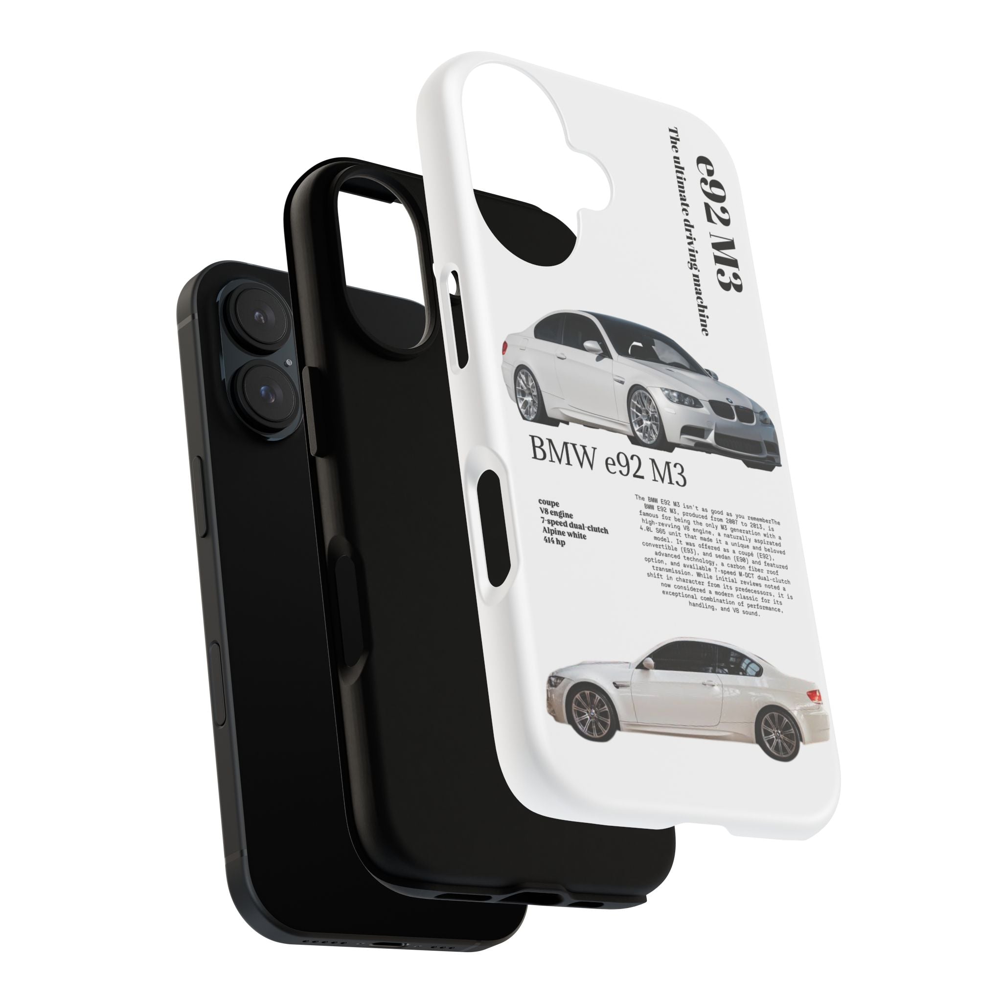 BMW e92 M3 phone case