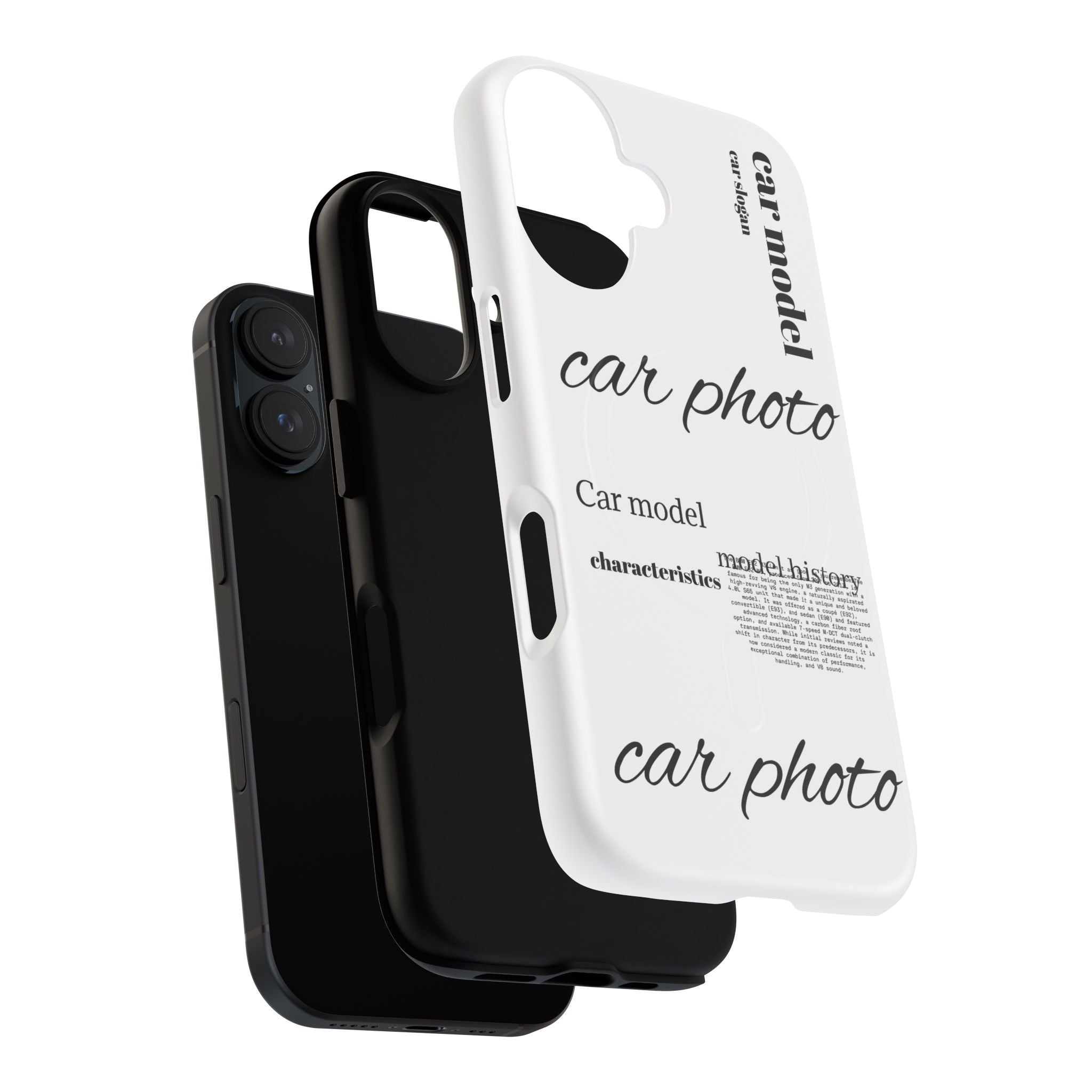 Custom car phone case
