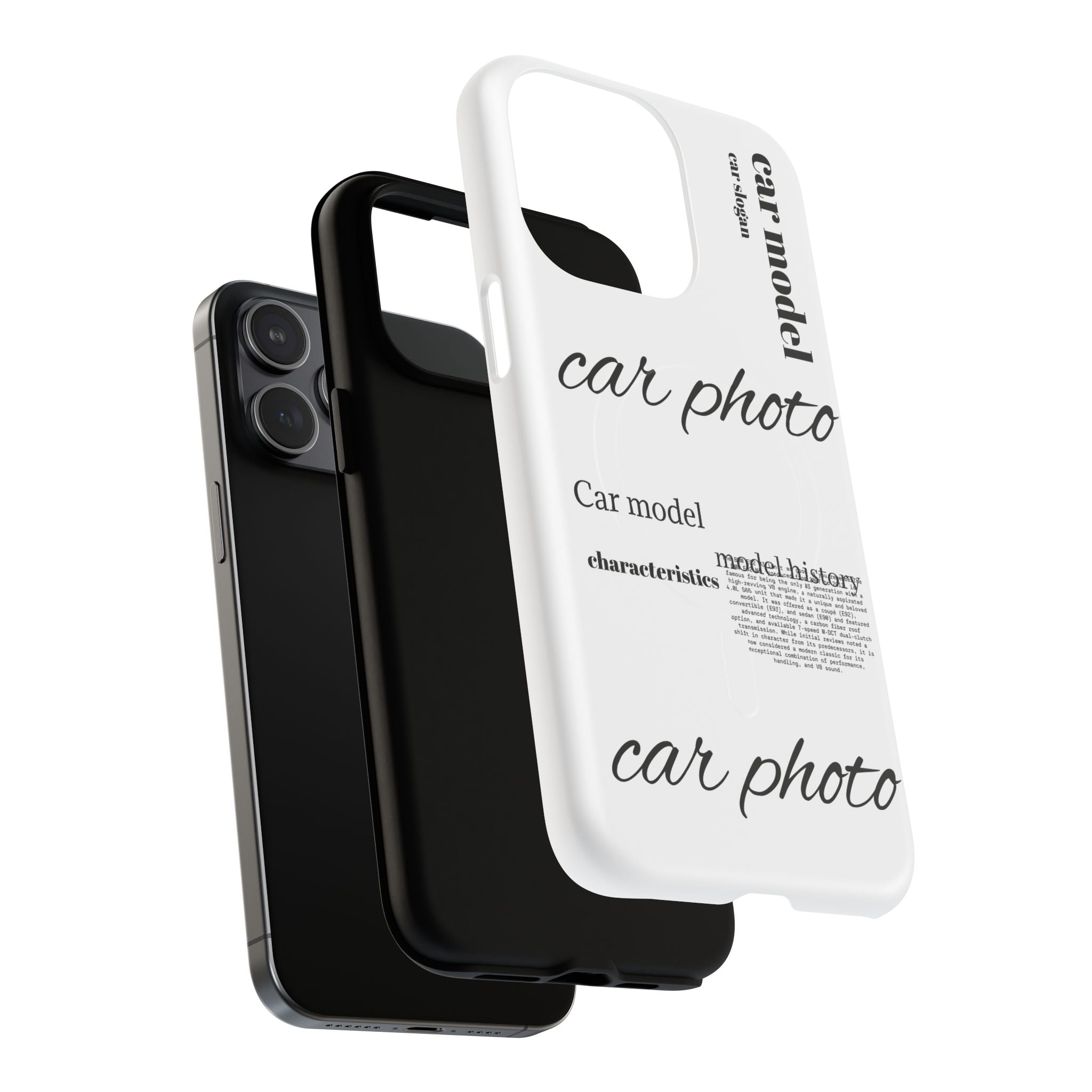 Custom car phone case