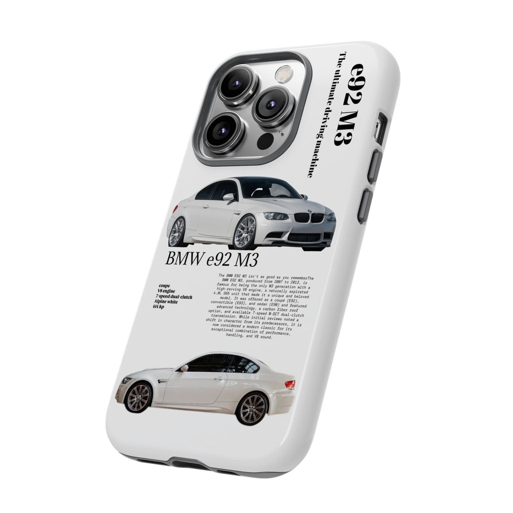 BMW e92 M3 phone case