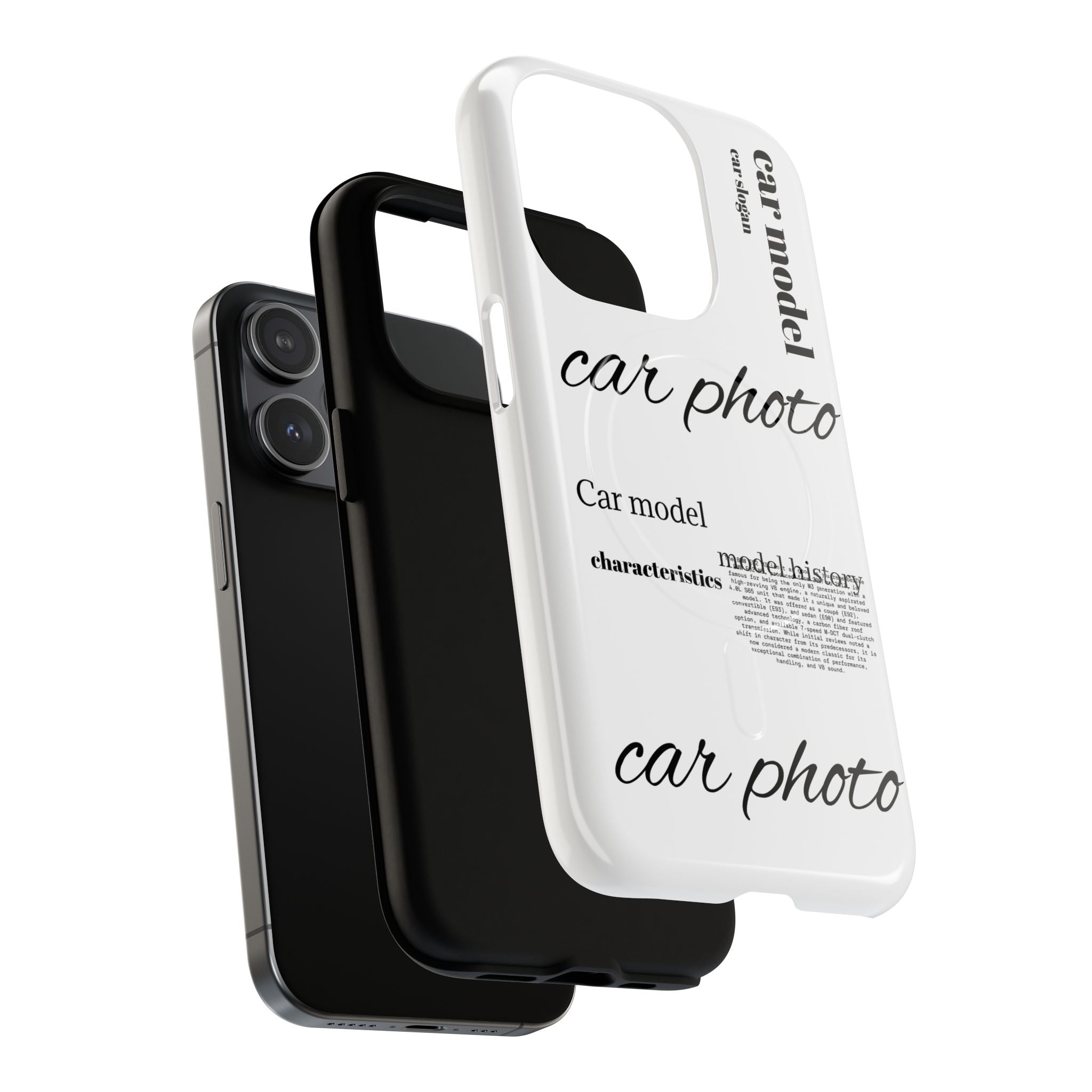 Custom car phone case