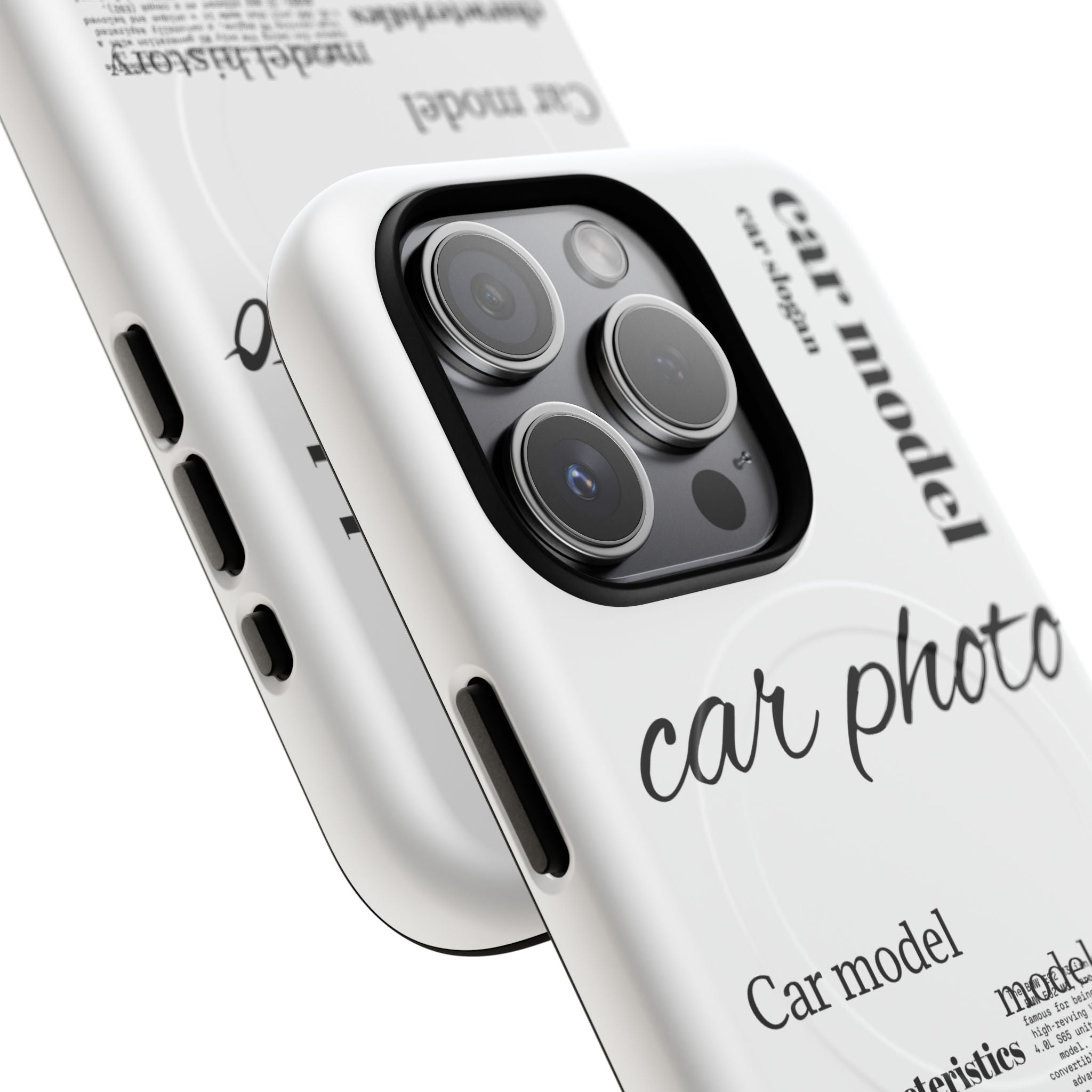 Custom car phone case