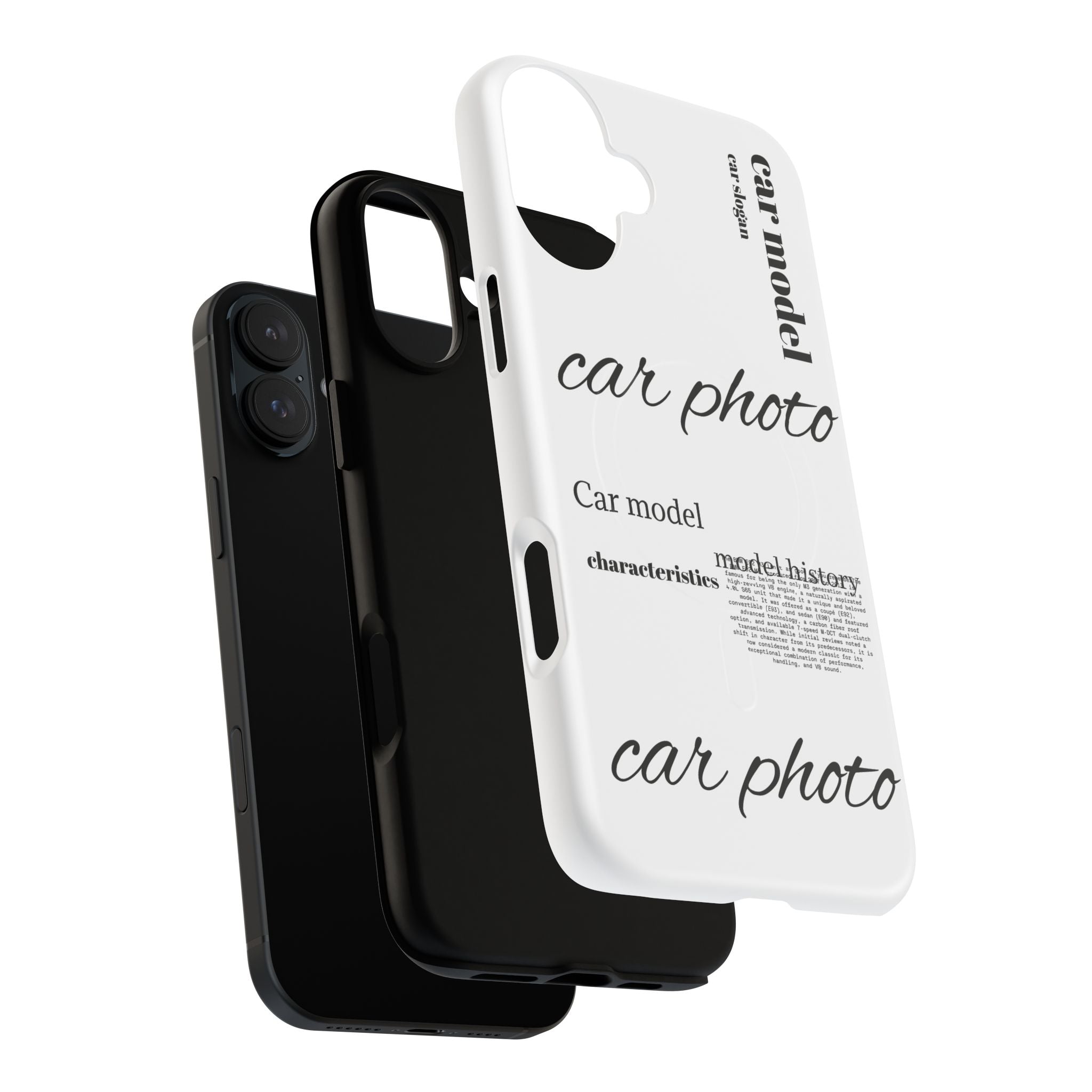 Custom car phone case
