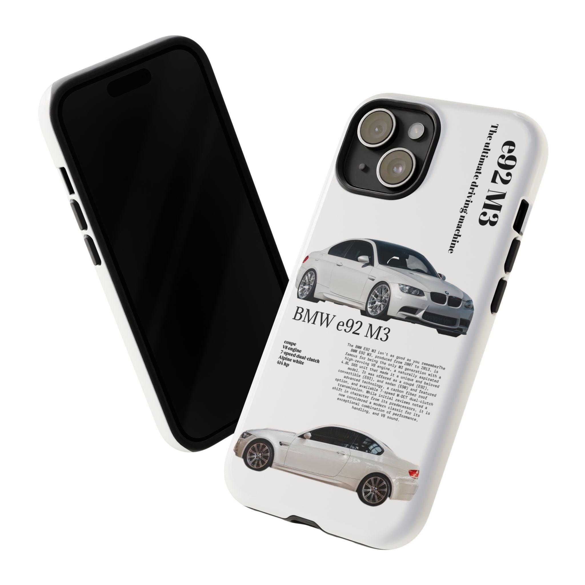 BMW e92 M3 phone case