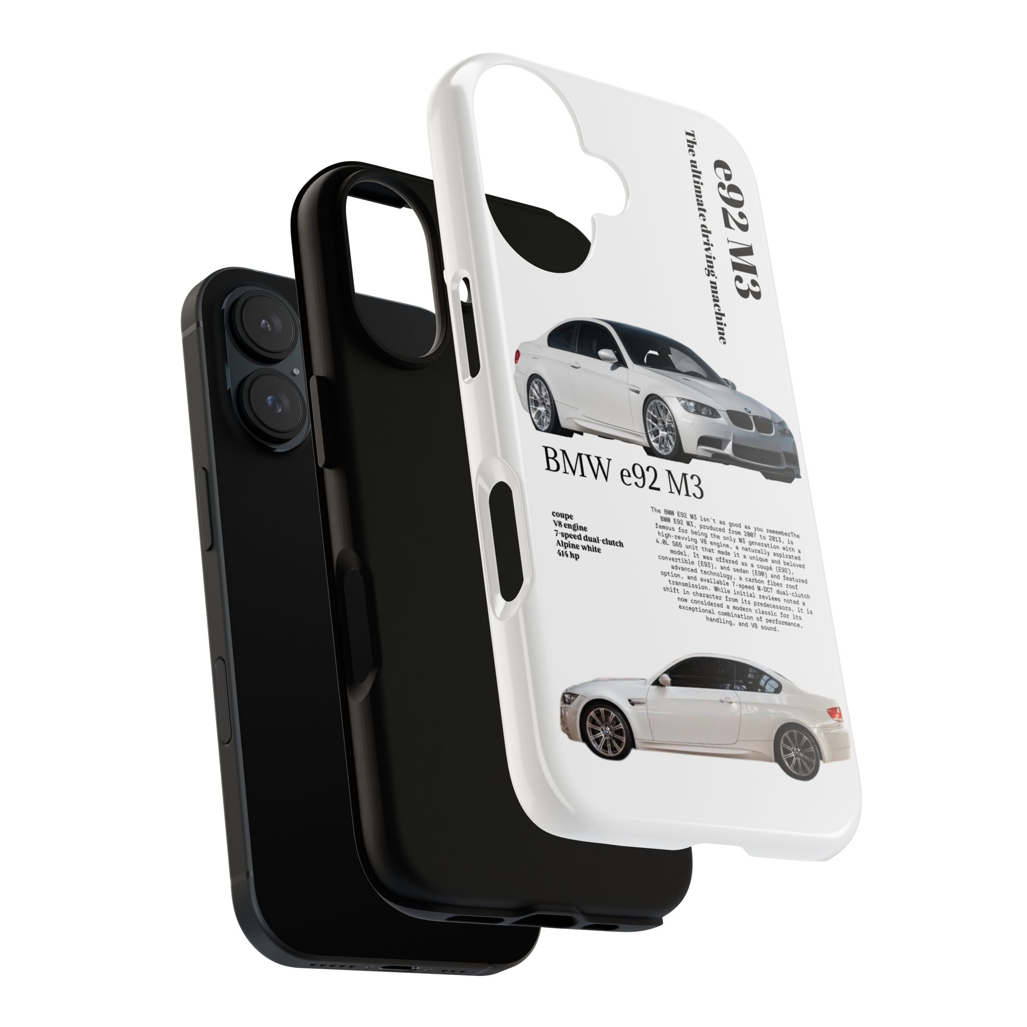BMW e92 M3 phone case