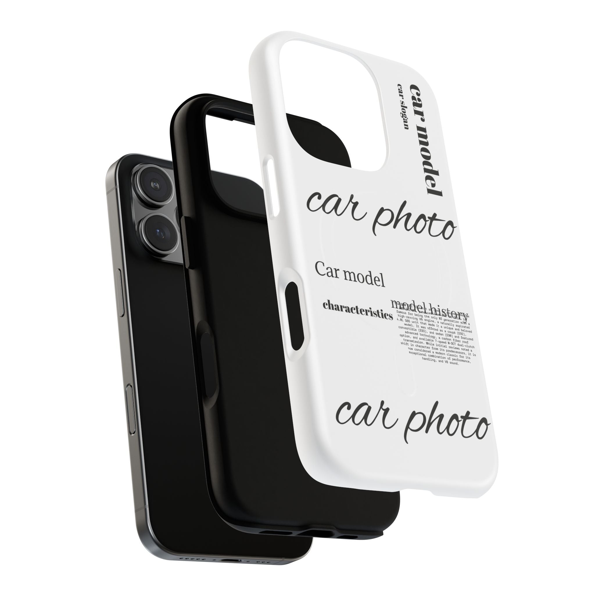 Custom car phone case
