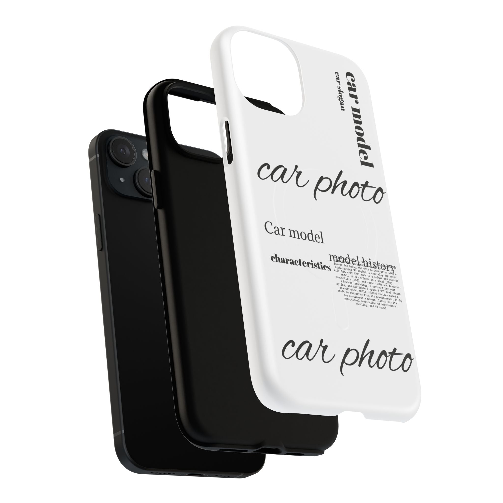 Custom car phone case