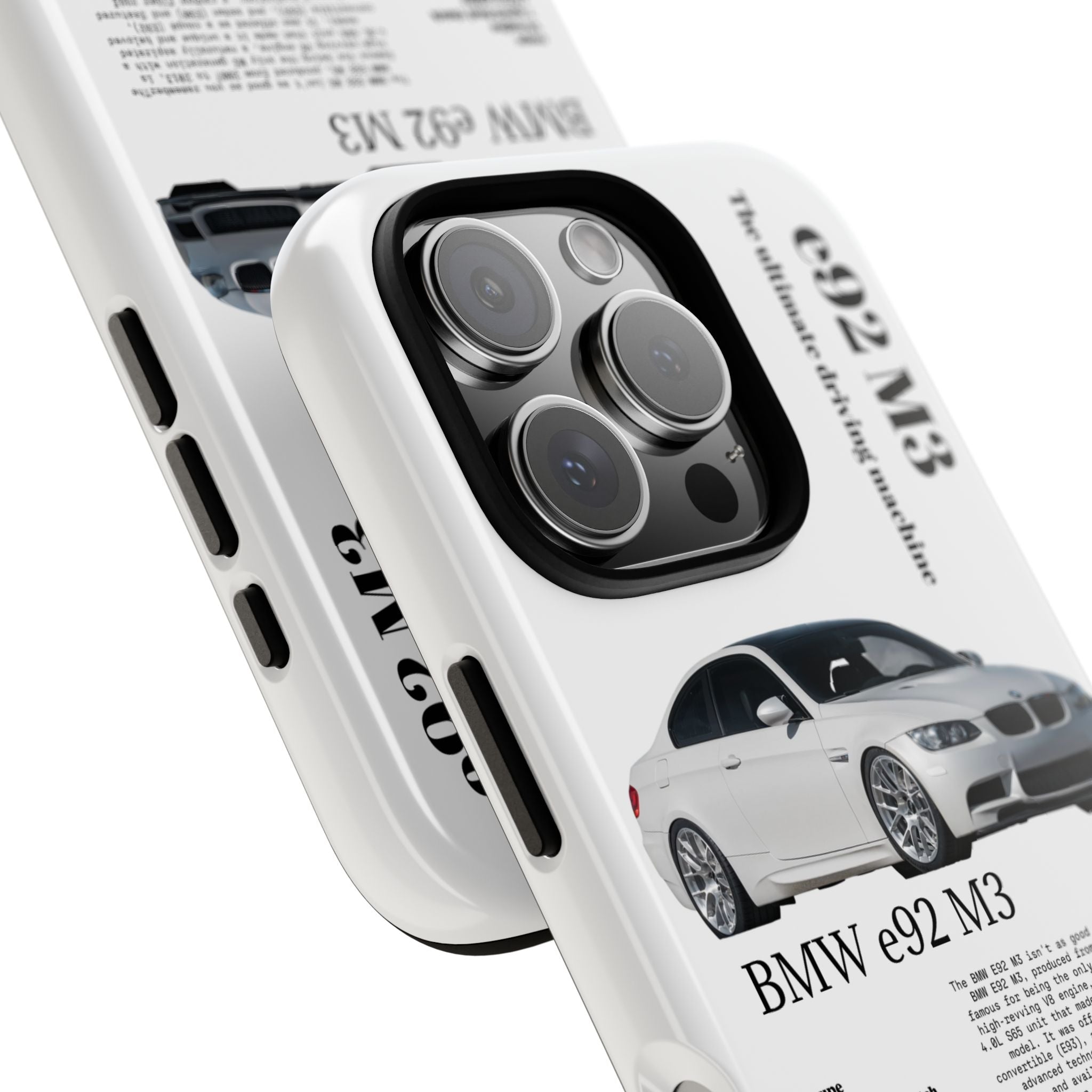 BMW e92 M3 phone case