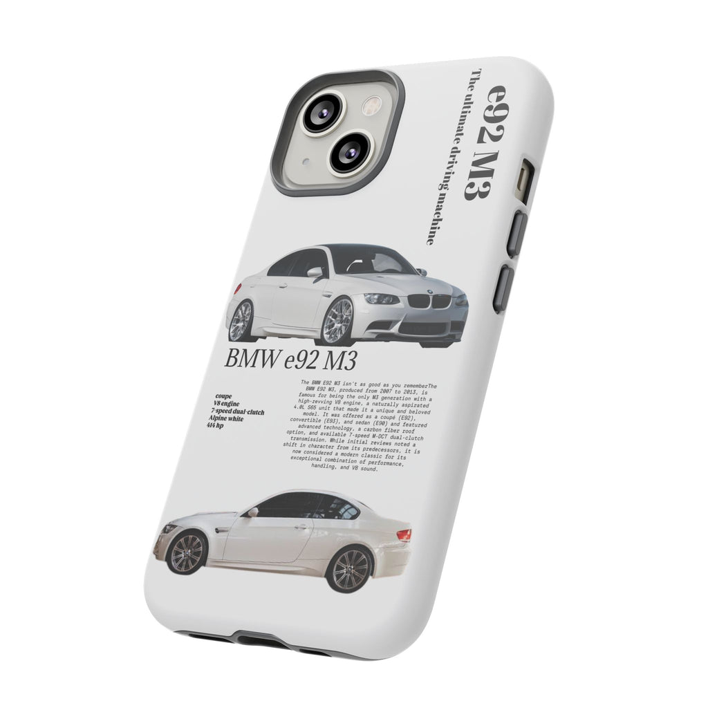 BMW e92 M3 phone case