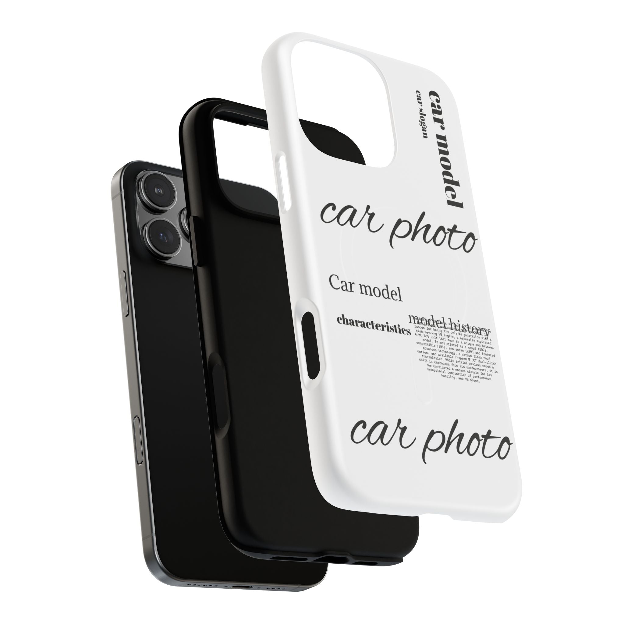 Custom car phone case