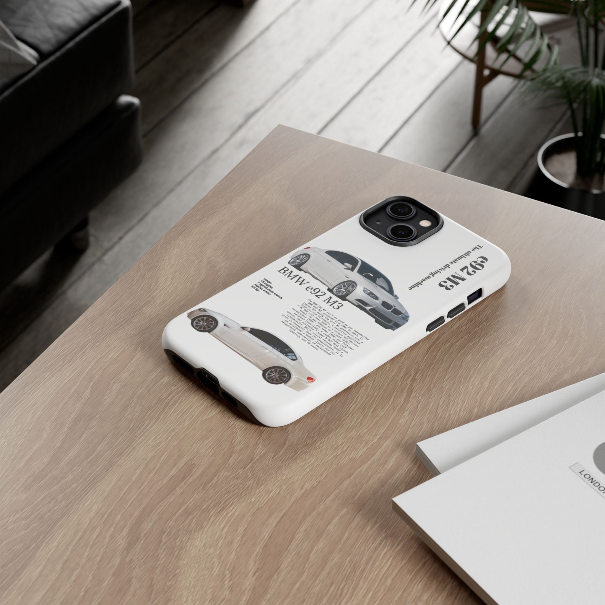 BMW e92 M3 phone case