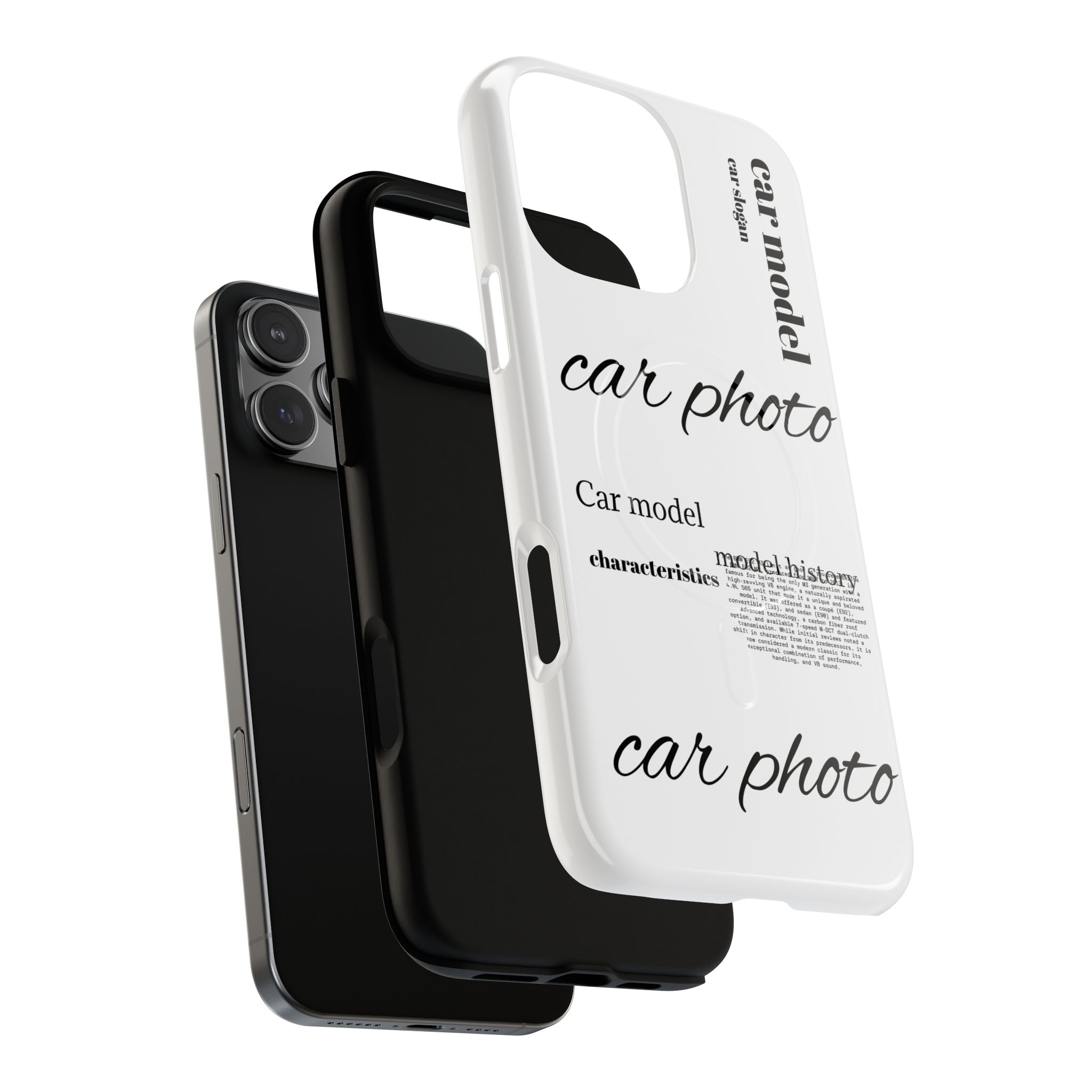 Custom car phone case