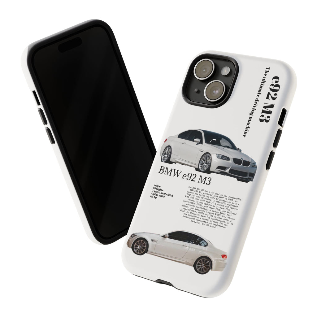 BMW e92 M3 phone case