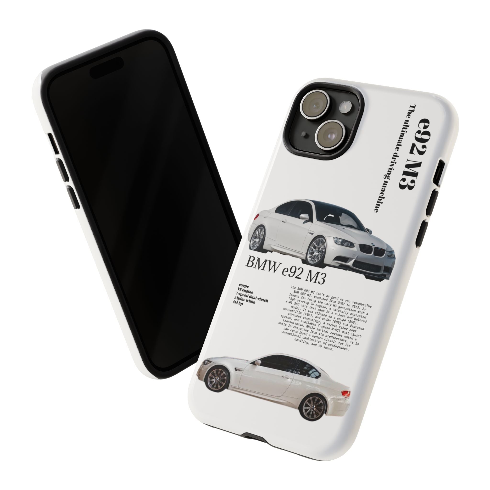 BMW e92 M3 phone case