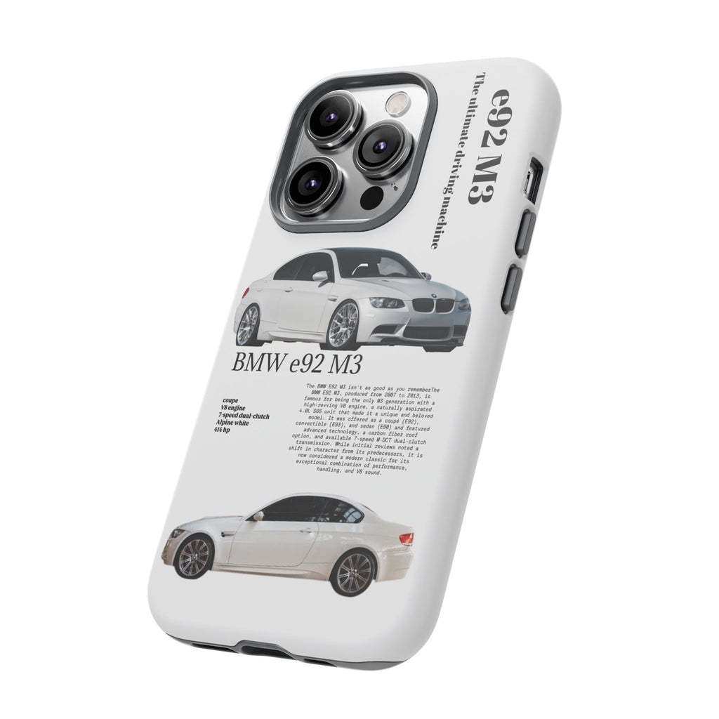 BMW e92 M3 phone case