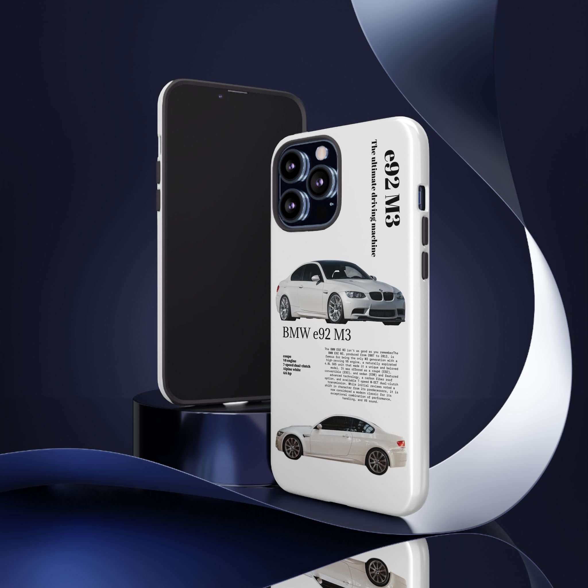 BMW e92 M3 phone case