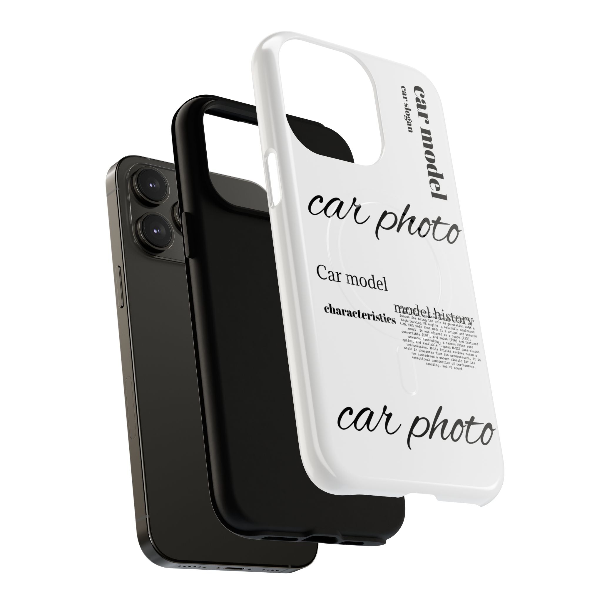 Custom car phone case
