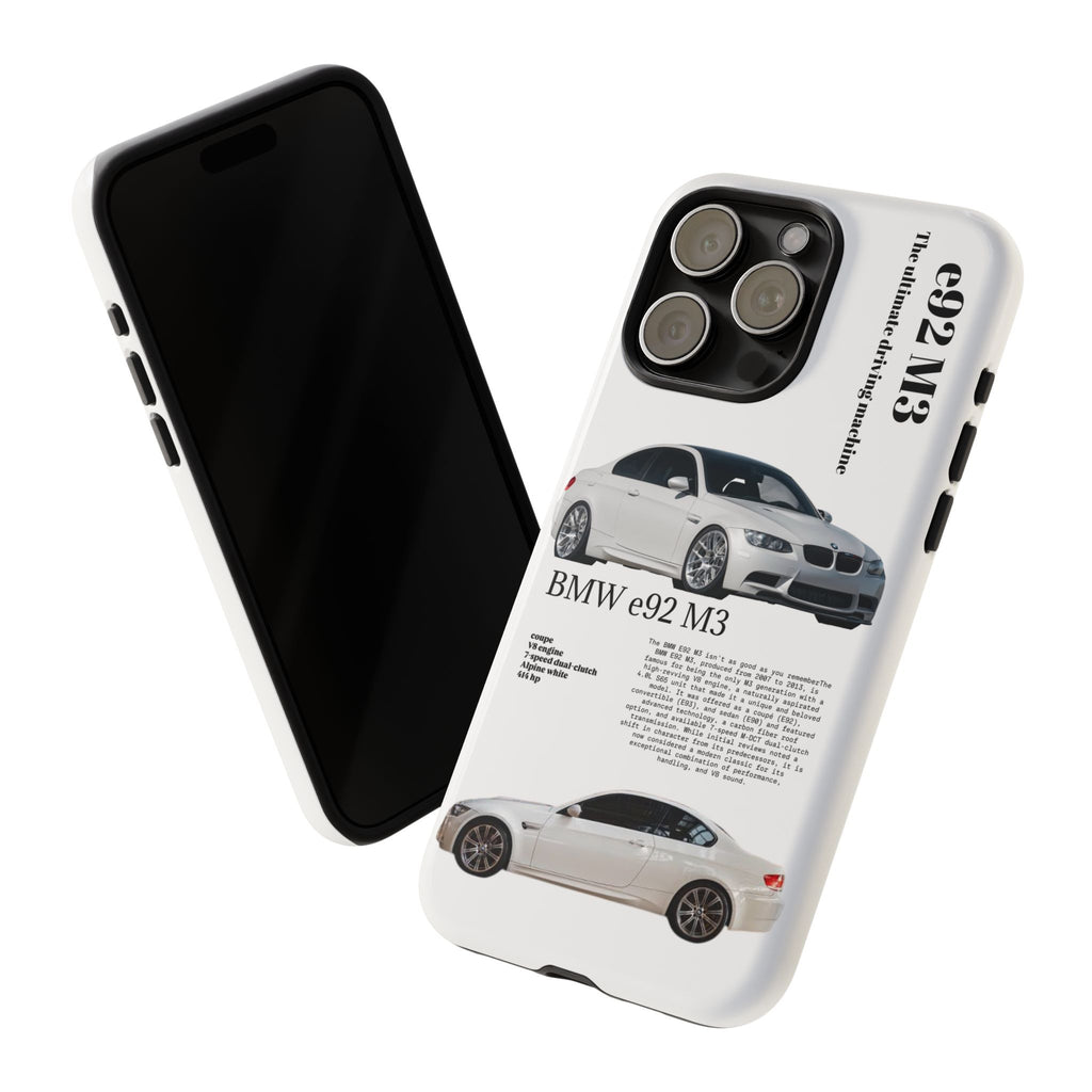 BMW e92 M3 phone case